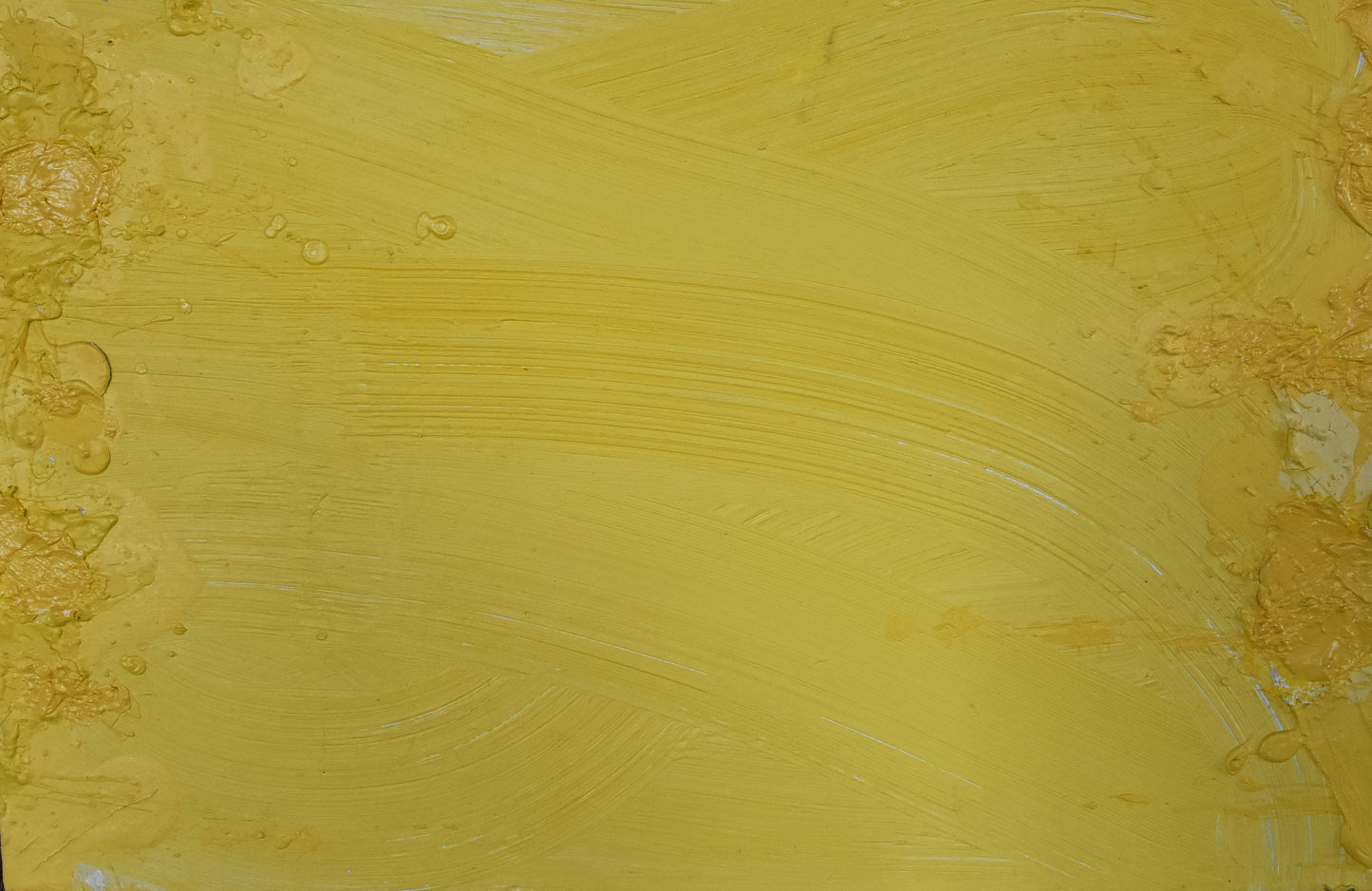Yellow Painting, Flat Technique